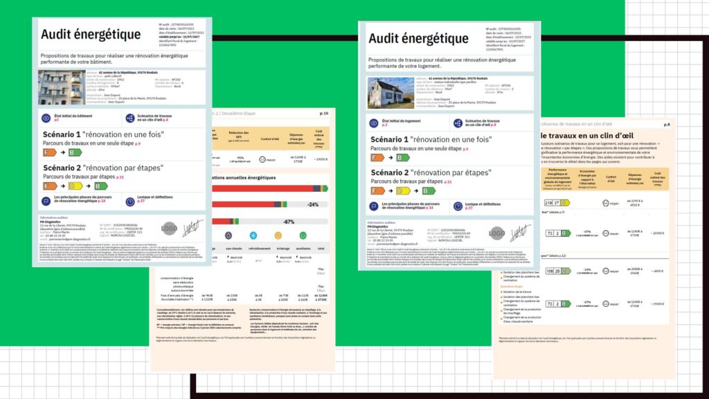 Exemple d'audit énergétique réglementaire
